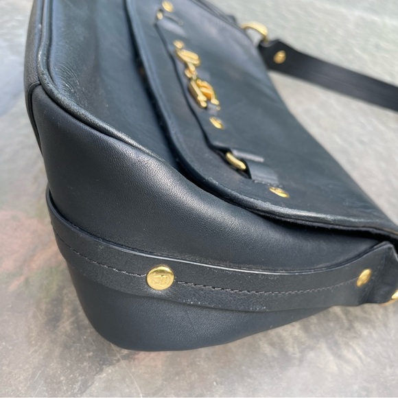 VINTAGE BLUE HANDBAG - Picture 6 of 16